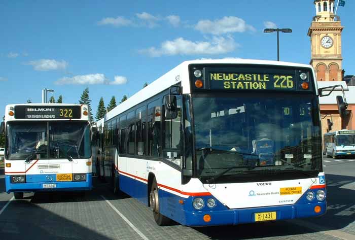 Newcastle Buses Volvo B12BLE Custom CB60 1431